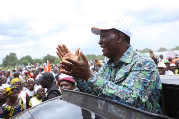 Tournée de mobilisation du Rdr : L`entrée triomphale d`Ado noie la visite de Gbagbo à Korhogo